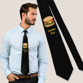 チーズバーガー ネクタイ