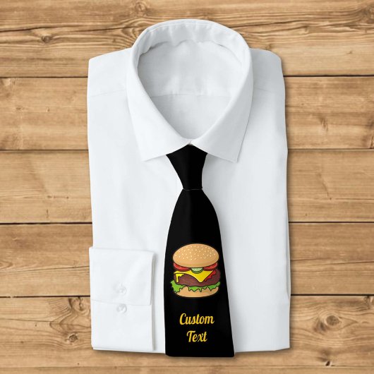 チーズバーガー ネクタイ