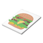 チーズバーガー ノートパッド (回転)