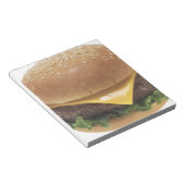 チーズバーガー ノートパッド (アングル)