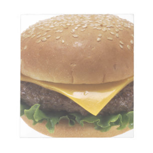 チーズバーガー ノートパッド
