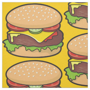 チーズバーガー ファブリック