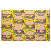 チーズバーガー ファブリック (ファットクウォーター)