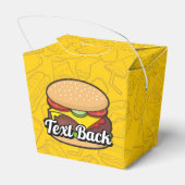 チーズバーガー フェイバーボックス (裏面サイド)