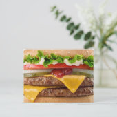 チーズバーガー ポストカード (スタンド正面)