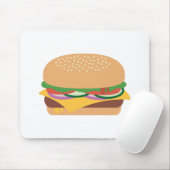 チーズバーガー マウスパッド (マウス)
