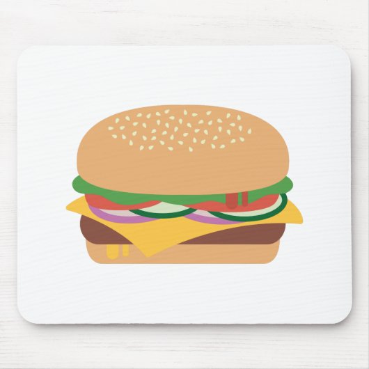チーズバーガー マウスパッド (正面)