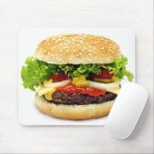 チーズバーガー マウスパッド (マウス)