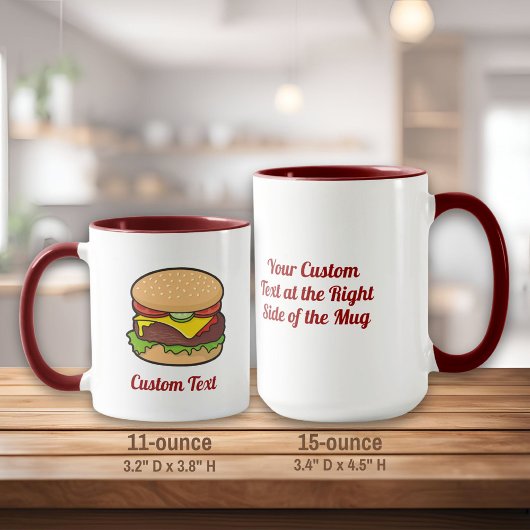 チーズバーガー マグカップ