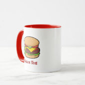 チーズバーガー マグカップ (正面左)