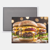チーズバーガー マグネット (正面/裏面)