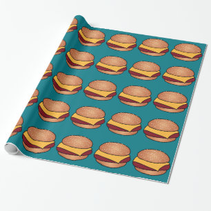 チーズバーガー ラッピングペーパー
