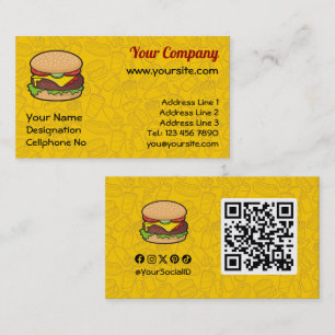 チーズバーガー 名刺