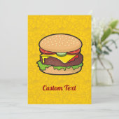 チーズバーガー 招待状 (スタンド正面)