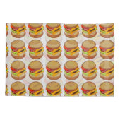 チーズバーガー 枕カバー (裏面-左)