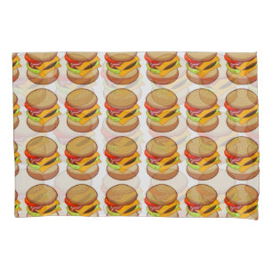 チーズバーガー 枕カバー