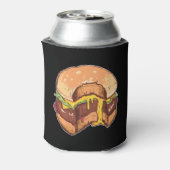 チーズバーガー 缶クーラー (缶裏面)