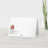 チーズバーガー#170229 ノートカード (裏面)