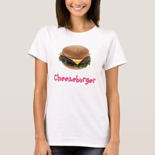 チーズバーガー Tシャツ (正面)