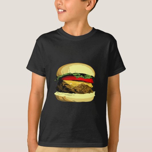 チーズバーガー Tシャツ (正面)