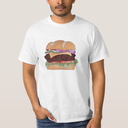 チーズバーガー Tシャツ (正面)