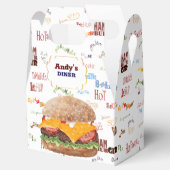 チーズバーガーBBQグリルファストフード フェイバーボックス (オープン)