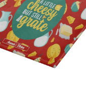 チーズパおもしろいンレトロ乳製品パターン カッティングボード (角)