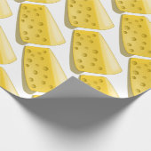 チーズパターンの部分 ラッピングペーパー (角)