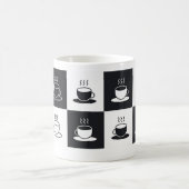 チーズパターンコーヒーマグ コーヒーマグカップ (中央)