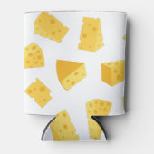 チーズパターン印刷クーラーボックス 缶クーラー (正面)