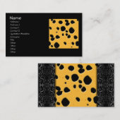 チーズパターン 名刺 (正面/裏面)