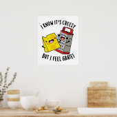 チーズパンを食べ感じたけど ポスター (キッチン)