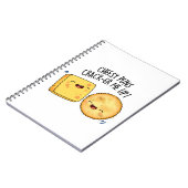 チーズパンクラック – 私はチーズパおもしろいンをアップ ノートブック (左側)