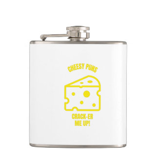 チーズパンチーおもしろいズの洒落 フラスク