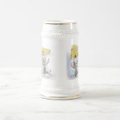 チーズビアスタインを取り入れるマイク&Mac ビールジョッキ (中央)