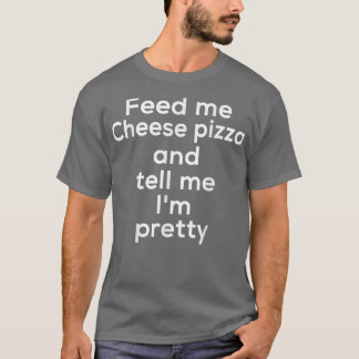 チーズピおもしろいザフイタリアンィードラバーグルメミーム Tシャツ