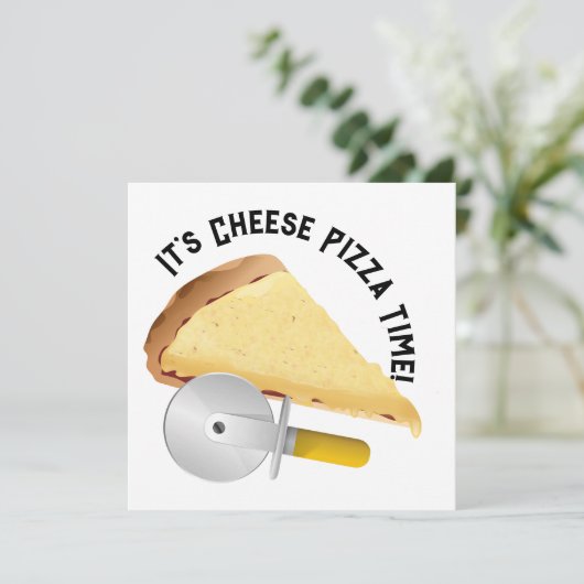 チーズピザの日 招待状 (スタンド正面)