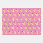 チーズピザペローニミートスライス滴下 ラッピングペーパーシート (正面3)