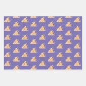 チーズピザペローニミートスライス滴下 ラッピングペーパーシート (正面)