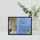 チーズフォンデュのレシピ フォンデュ ポストカード (スタンド正面)