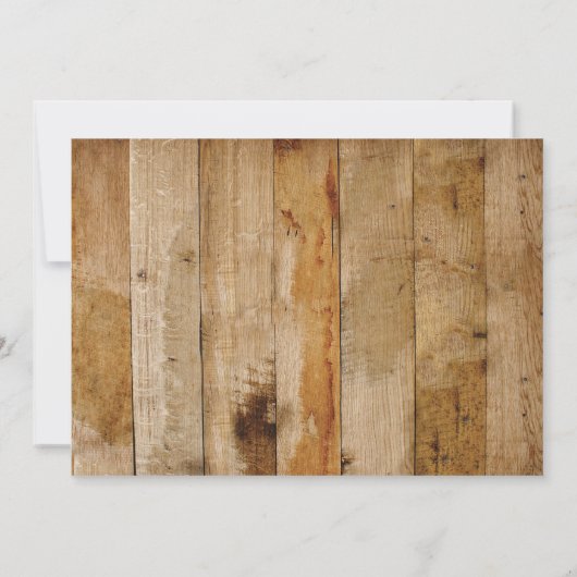 チーズフォンデュー誕生日の招待状 招待状 (裏面)