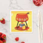 チーズフォンデュ スタンダードカクテルナプキン (インサイチュ)