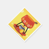 チーズフォンデュ スタンダードカクテルナプキン (角)