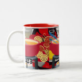 チーズフォンデュ ツートーンマグカップ (左)