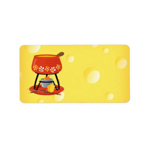 チーズフォンデュ ラベル