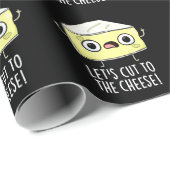 チーズフードに切りおもしろい込みようプンダーク ラッピングペーパー (ロールコーナー)