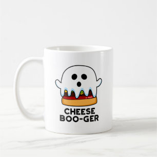 チーズブガー幽霊チーズバーガーおもしろいパン コーヒーマグカップ