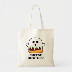 チーズブガー幽霊チーズバーガーおもしろいパン トートバッグ