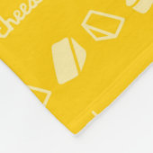 チーズブランケットが大好き フリースブランケット (角)