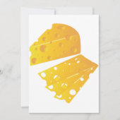 チーズブロック招待状 招待状 (正面)
